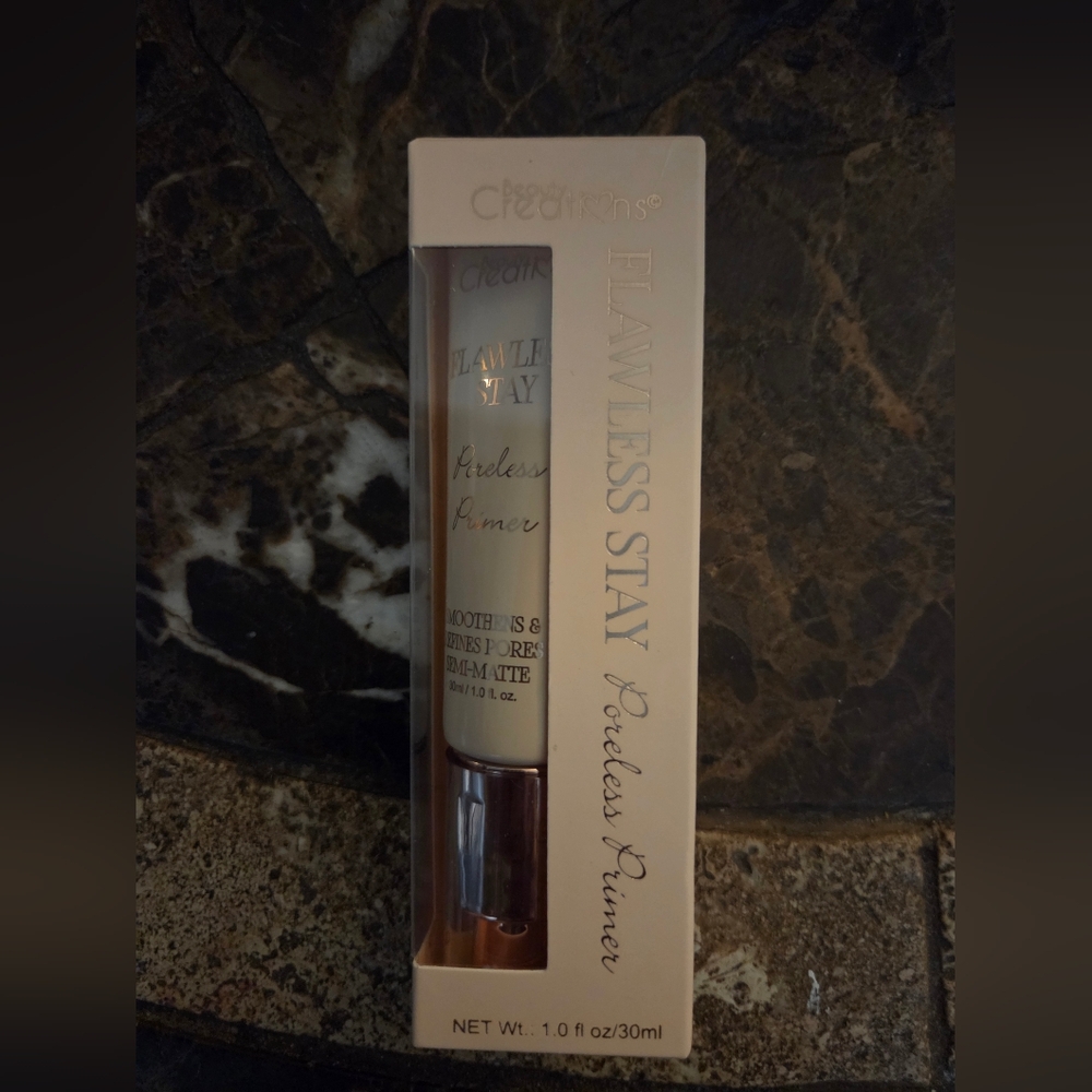 Beauty Creations Flawless Stay Primer & Oz Stay Put Brow Sculpting Glue NEW - Picture 2 of 9